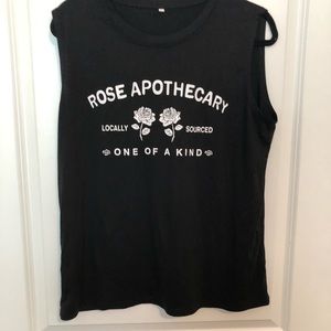 Schitt’s Creek Rose Apothecary Black Tee Shirt